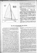 25 qm Wanderjollen des D.S.Vb. Von W. Scheibert