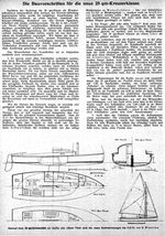 25 qm Kreuzerklasse, Bauvorschriften für die