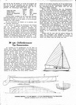 30 qm Jollenkreuzer, Typ Donnerwetter (H. Heidtmann, Hamburg)