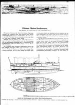 Kleiner Motor-Familien-Seekreuzer (Dipl.-Ing. A. Schmedding, Oertz-Werft-A.-G., Hamburg)