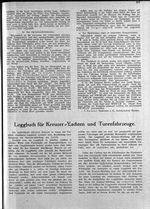 Loggbuch für Kreuzeryachten und Turenfahrzeuge