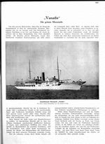 " Vanadis ", die größte Motoryacht, Fr. Krupp A.-G. (Germania-Werft)