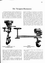 Der Navigator-Bootsmotor
