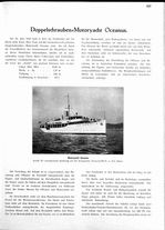 Doppelschrauben-Motoryacht Oceanus (Friedr. Krupp-Germania-Werft, Kiel)