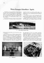 Motor-Passagier-Schnellboot Aguila (Bootswerft Hans Schultz, Hamburg)