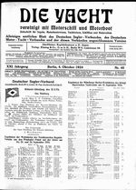 Windspielpreis-Wettfahrten, Nordd. Reg. Verein, 24.,25., 26.IX.24
