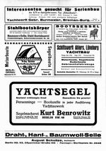 Herbst-Verbandswettfahrten auf dem Steinhuder Meer, 13., 14.IX.24