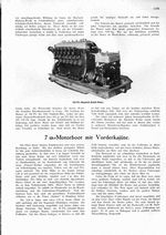 7 m Motorboot mit Vorderkajüte (A. Tiller, Charlottenburg)