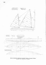 Schwedisches Segelkanu Oernungen der 3 B-Klasse (A. Magnusson, Karlstad)