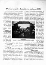 Internationale Pokalkämpfe des Jahres 1924