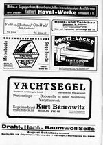 Tagungen: Jahresversammlung, Weser-Y.C., Abt. Unterweser