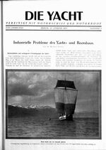 Industrielle Probleme des Yacht- und Bootsbaus