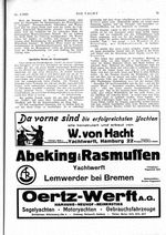 Sportliches Werten der Kreuzsegelei