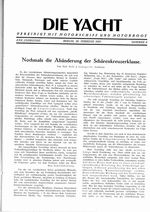 Nochmals die Abänderung der Schärenkreuzerklasse