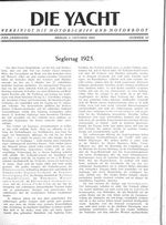 Seglertag 1925