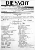 Verbandswettfahrten 1926