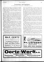 Luxussteuer und Segelsport