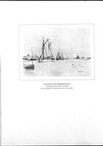Galeas vor Beidenfleth, Radierung von Geo Wolters