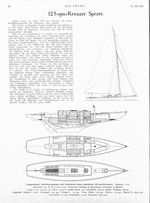 125 qm-Kreuzer Sprott (H. Rasmussen, Lemwerder b. Bremen)