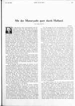 Mit der Motoryacht quer durch Holland