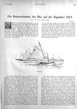Rigafahrt des Rhe 1925
