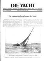 Gegenseitige Beeinflussung der Segel