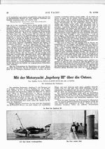 Mit der Motoryacht " Ingeborg III " über die Ostsee