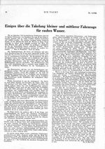Einiges über die Takelung kleiner und mittlerer Fahrzeuge