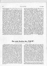 Der erste Seetörn der " Tüdl II "