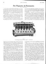 Flugmotor als Bootsmotor, Der