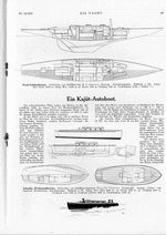 Kajüt-Autoboot, Ein (Schiffbau-Ing. H. Tapken, Grunewald)