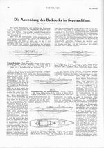 Anwendung des Bakcdecks im Segelyachtbau