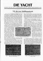 VA, das neue Schiffbaumaterial