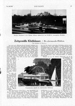 Klubhäuser, Zeitgemäße. - Ein schwimmendes Klubheim