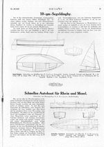 10 qm Segeldinghy (H. Tapken, Grunewald)