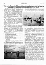 Deutsche Hochschulmeisterregatta im Segeln, Die erste