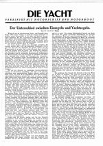 Eissegeln und Yachtsegeln, Der Unterschied zwischen
