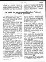 Tagung des internationalen Motorboot-Parlaments