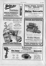 Aus den Vereinen: Seglerklub Masovia, Lötzen i. Ostpr.: Vorstand für 1928