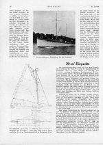 20 qm Eisyacht (Dipl.-Ing. Curt Eichler, Metgethen b. Königsberg)