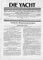Goldpokalwettfahrten 1928: Beginn 8.Juli