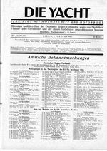 Yachtregister: Eintragungen und Streichungen