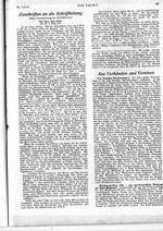 Garn ohne Ende, Das (Zuschrift)
