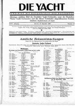 Wettfahrt des Potsdamer Yacht-Clubs: 22.September