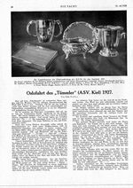 Oslofahrt des " Tümmler " (ASV. Kiel) 1927