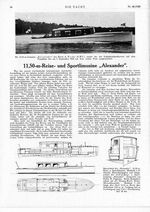 11,50 m Reise- und Sportlimusine " Alexander " (Hellm. R. Fugmann, Berlin-Rahnsdorf)