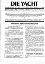 Verlosung der 30 qm Seefahrtyacht