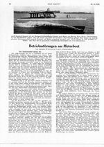 Betriebsstörungen am Motorboot