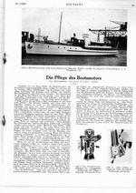 Pflege des Bootsmotors, Die