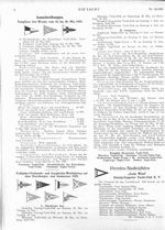Frühjahrs-Verbands- und Ausgleichs-Wettfahrten auf dem Starnberger- und Ammersee: 25.,26.,29.und 30.Mai und 1.,2.,8.,9.,15.und 16.Juni